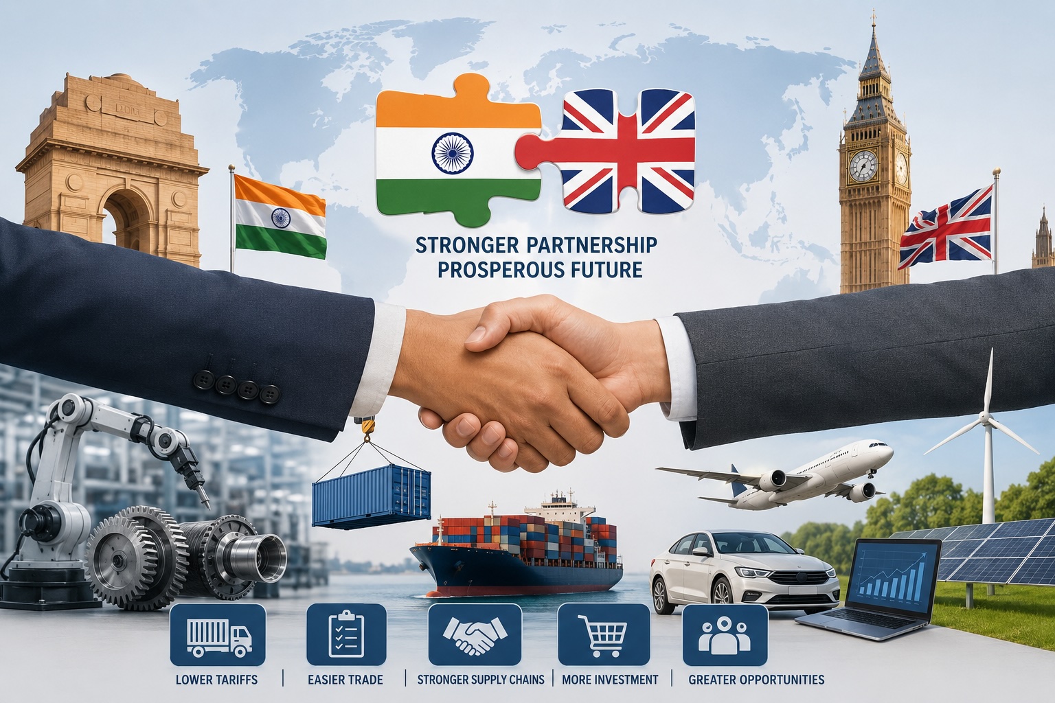 India-UK Free Trade Agreement — Stronger Partnership, Prosperous Future