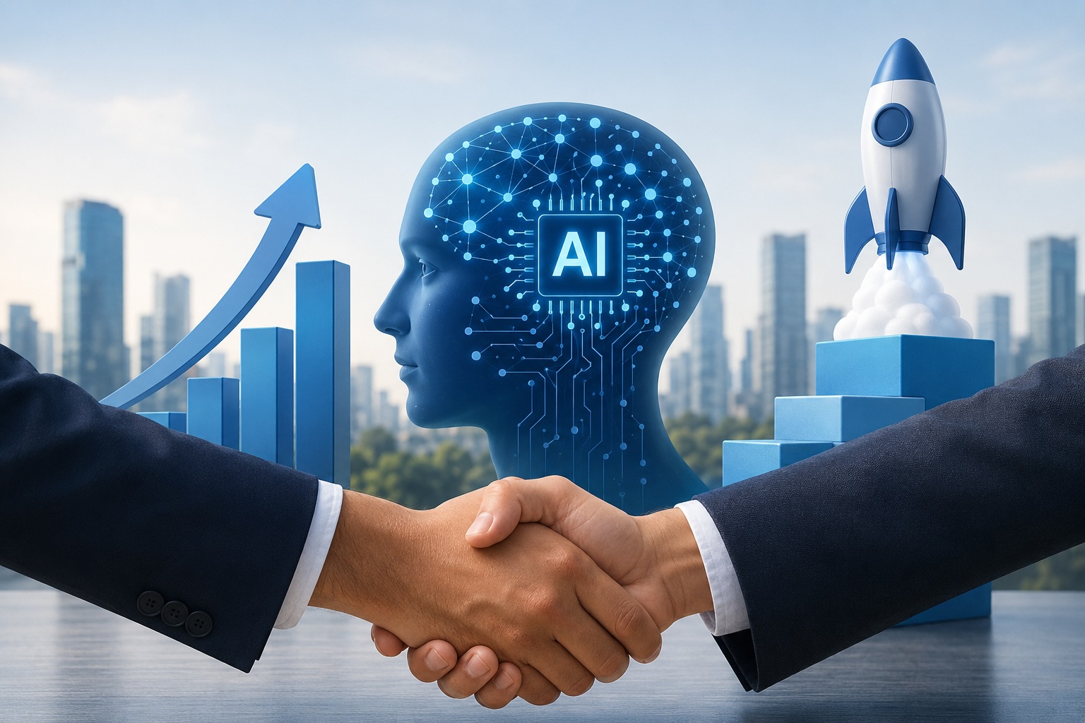 AI-powered startup partnership and strategic investment driving deep-tech growth in India